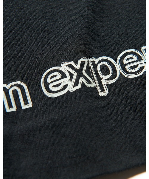 uniform experiment（ユニフォームエクスペリメント）の「IN-SEWING L/S TEE（Tシャツ/カットソー・メンズ・ホワイト/ブラック/ライトブラウン・1/2/3/4）」の6枚目の写真