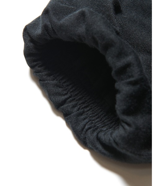 uniform experiment（ユニフォームエクスペリメント）の「IN-SEWING L/S TEE（Tシャツ/カットソー・メンズ・ホワイト/ブラック/ライトブラウン・1/2/3/4）」の7枚目の写真