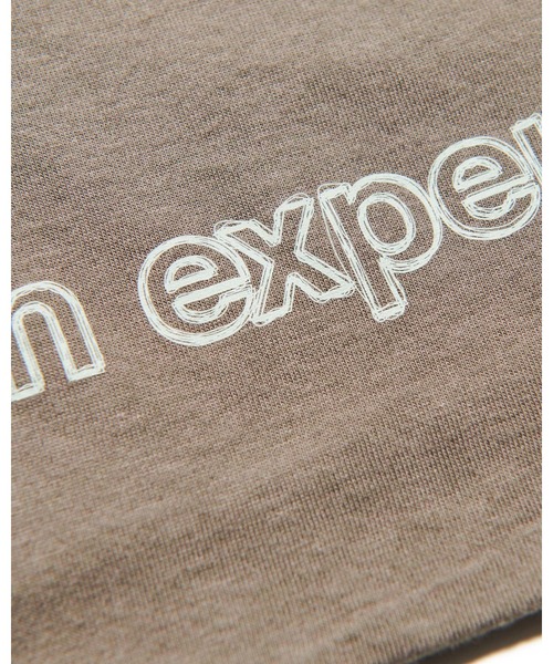 uniform experiment（ユニフォームエクスペリメント）の「IN-SEWING L/S TEE（Tシャツ/カットソー・メンズ・ホワイト/ブラック/ライトブラウン・1/2/3/4）」の9枚目の写真