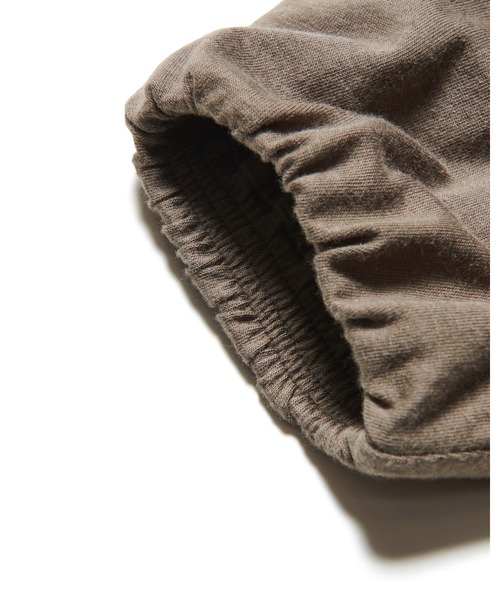 uniform experiment（ユニフォームエクスペリメント）の「IN-SEWING L/S TEE（Tシャツ/カットソー・メンズ・ホワイト/ブラック/ライトブラウン・1/2/3/4）」の10枚目の写真