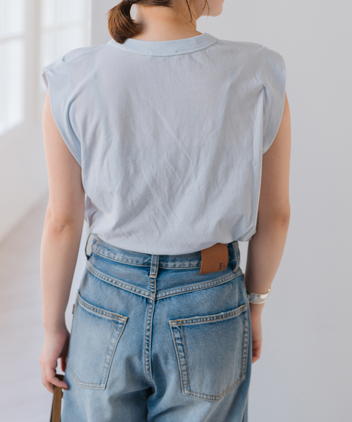 新品　エイトン FRESCA SINGLE JERSEY TANK TOP FRESCA SINGLE JERSEY | TANK TOP – ATON | エイトン