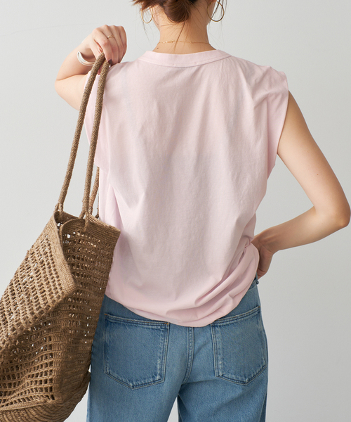 セール】ATON/エイトン FRESCA SINGLE JERSEY TANK TOP（タンク