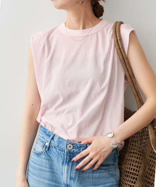 ATON/エイトン FRESCA SINGLE JERSEY TANK TOP FRESCA SINGLE JERSEY | TANK TOP – ATON | エイトン