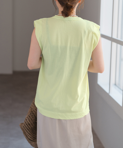 ATON エイトンタンクトップ　02 楽天市場】[SALE]ATON : [レディース]18/- SUVIN AIR SPINNING