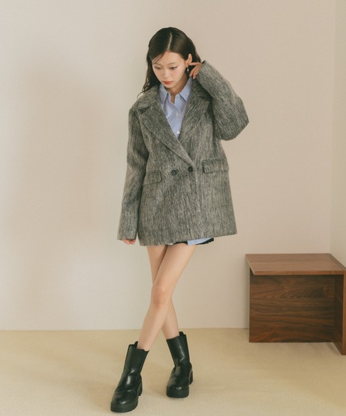 ジャケット・アウター wyut VANNIE U（ヴァニーユー） ジャケット テーラードジャケット ミックス