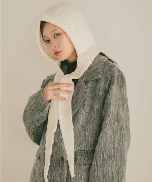 ミックスシャギーテーラードジャケットコート（テーラードジャケット