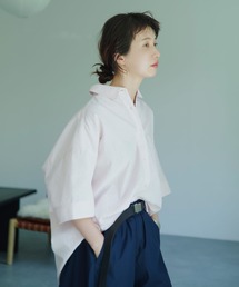 新品 ❣️ スタジオクリップ 七分袖 コットン　シャツ　チュニック　ブラック 2025年最新】studio CLIP カラー：ブラック系 五分袖・七分袖の