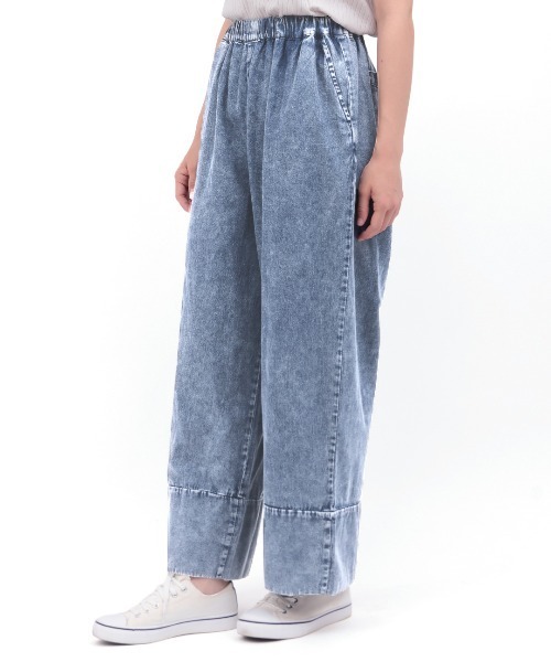 チチカカ（チチカカ）の「Orale! ケミカルデニムパンツ（デニムパンツ・レディース・ブルー/ブラック・FREE）」の14枚目の写真