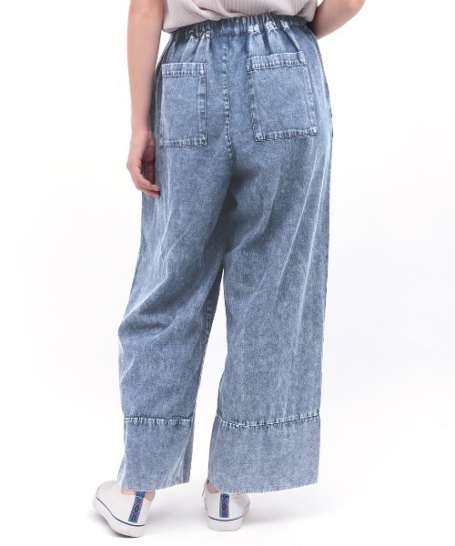 チチカカ（チチカカ）の「Orale! ケミカルデニムパンツ（デニムパンツ・レディース・ブルー/ブラック・FREE）」の17枚目の写真