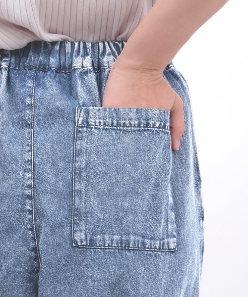 チチカカ（チチカカ）の「Orale! ケミカルデニムパンツ（デニムパンツ・レディース・ブルー/ブラック・FREE）」の3枚目の写真