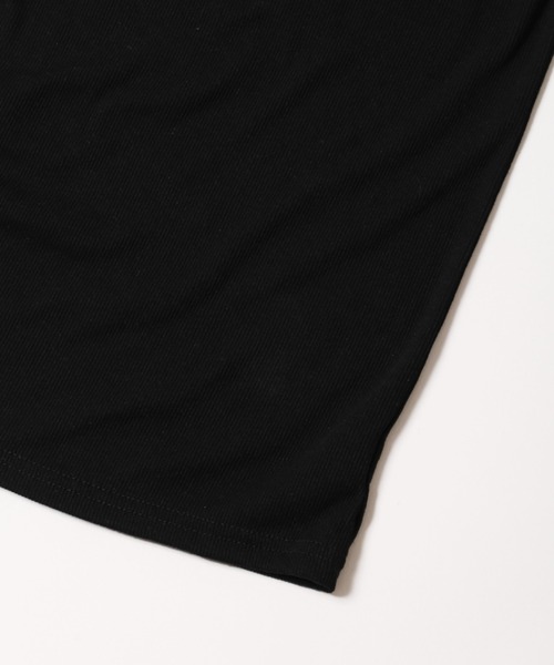 PHILLY（フィリー）の「【PHILLY】サイドドロストチョーカートップス（Tシャツ/カットソー・レディース・ブラック/グレー・FREE）」の13枚目の写真
