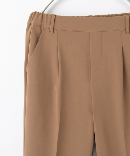 Honeys（ハニーズ）の「【美ージー・ストレッチ・マシンウォッシャブル・イージーケア】美ージーテーパード（股下６３ｃｍ）（スラックス・レディース・ダークベージュ/ヘザーチャコール/グリーン/ブラック/ネイビー/キャメル・SS/3L/LL/L/M/S）」の11枚目の写真