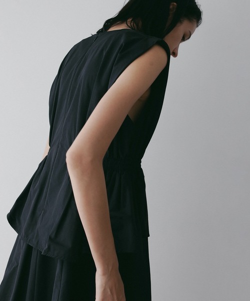 GATHER WAIST COCOON ONE PIECE（ワンピース）｜MANOF（マノフ