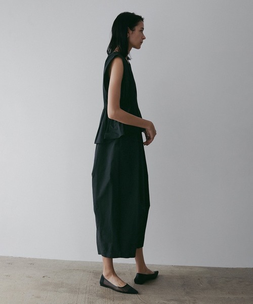 GATHER WAIST COCOON ONE PIECE（ワンピース）｜MANOF（マノフ）の