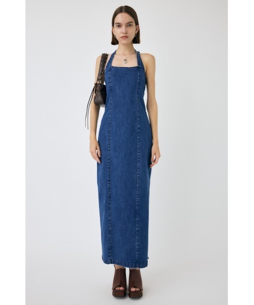 moussy（マウジー）denim ワンピース MOUSSY | DENIM CARGO MINI ドレス (ワンピース(ミニ