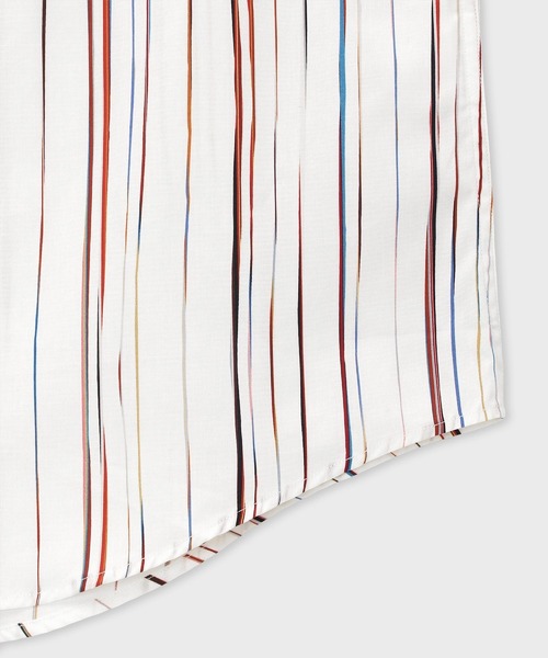 Paul Smith(ポールスミス)の「“Signature Pinstripe” 半袖シャツ【253354 127Y】(シャツ/ブラウス・メンズ・ホワイト・X-LARGE/LARGE/MEDIUM/SMALL)」の3枚目の写真