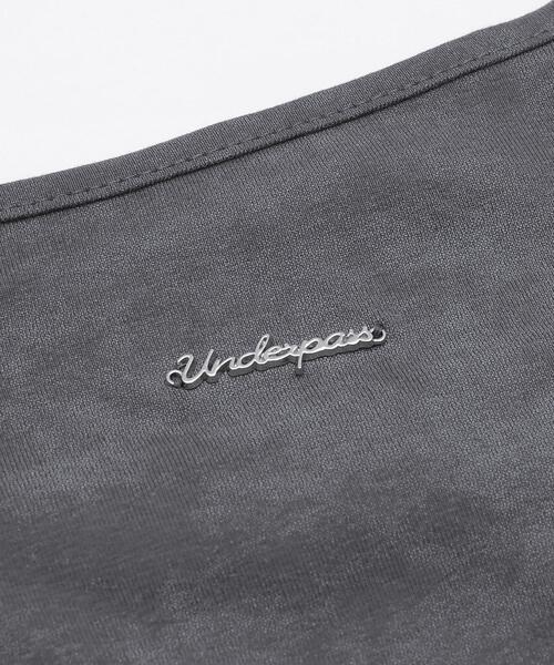 dispark(ディスパーク)の「DISPARK/ブローチ付きフリルキャミワンピ(キャミソール・レディース・グレー/オフホワイト・FREE)」の13枚目の写真