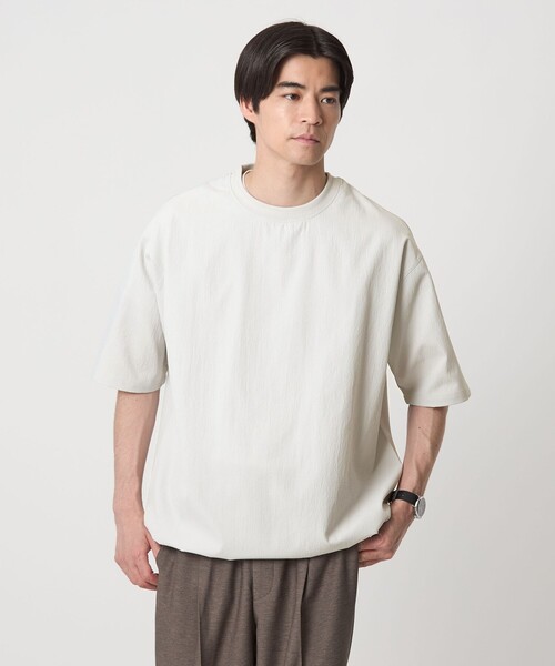 BERLUTI レザータブ クルーネックTシャツ レザータブ Tシャツ | ベルルッティ JP