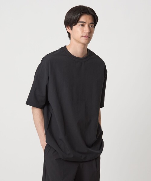 サップ DotAir ヘムコード クルーネック Tシャツ -防シワ-（T