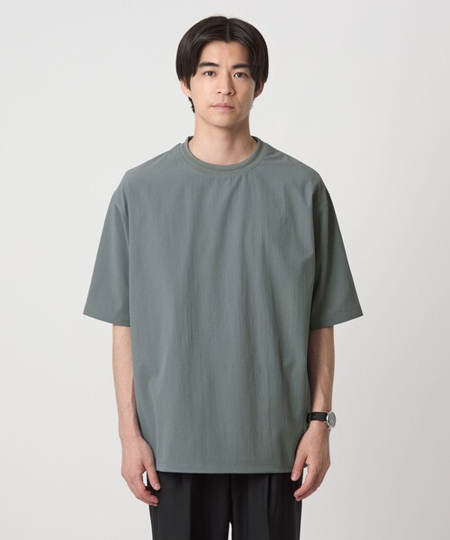 サップ DotAir ヘムコード クルーネック Tシャツ -防シワ-（T