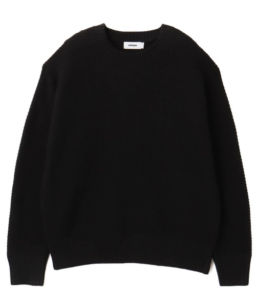 atmos(アトモス)の「atmos Waffle Knit Sweater / アトモス ワッフル ニット セーター(ニット/セーター・メンズ・オフホワイト/ブラウン/チャコール・M/L/XL)」の9枚目の写真