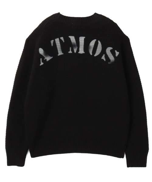 atmos(アトモス)の「atmos Waffle Knit Sweater / アトモス ワッフル ニット セーター(ニット/セーター・メンズ・オフホワイト/ブラウン/チャコール・M/L/XL)」の11枚目の写真