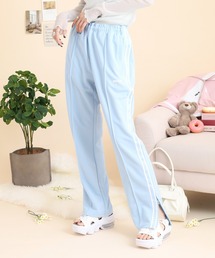 ロゴテープトラックパンツ