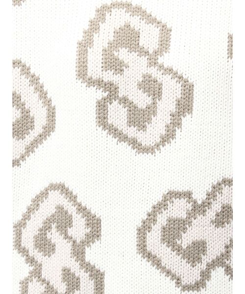 GYDA（ジェイダ）の「GG FRAMEニットトップス（ニット/セーター・レディース・オフホワイト/グレー/ブラック/レッド・FREE）」の16枚目の写真