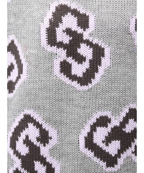 GYDA（ジェイダ）の「GG FRAMEニットトップス（ニット/セーター・レディース・オフホワイト/グレー/ブラック/レッド・FREE）」の17枚目の写真