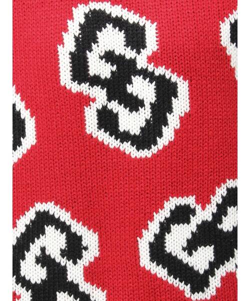 GYDA（ジェイダ）の「GG FRAMEニットトップス（ニット/セーター・レディース・オフホワイト/グレー/ブラック/レッド・FREE）」の18枚目の写真