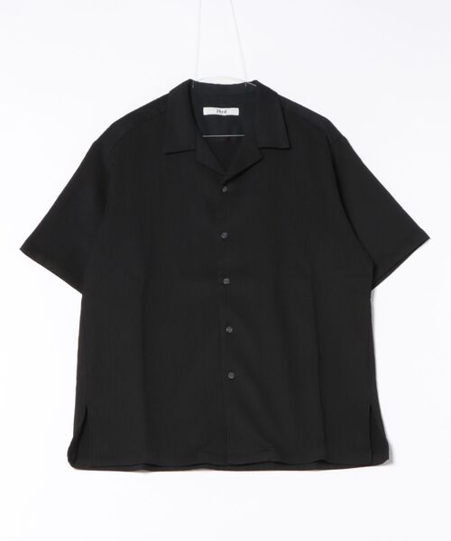  j.n.r.d（ジェー・エヌ・アール・ディー）の「【軽量・ドライタッチ】ライトクレープリラックスシャツ（シャツ/ブラウス・メンズ・ブラック/グレー/キナリ・M/L/LL）」の6枚目の写真