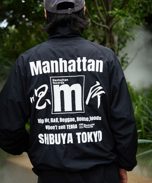 TENGA(テンガ)の「TENGA×Manhattan Records TRAINING JKT(ナイロンジャケット・メンズ・ブラック・LARGE/MEDIUM)」の5枚目の写真