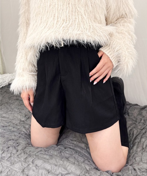Mejoul(メジュール)の「【ベルト付き】タックショートスラックス(その他パンツ・レディース・ブラウン/ブラック・M/L)」の19枚目の写真