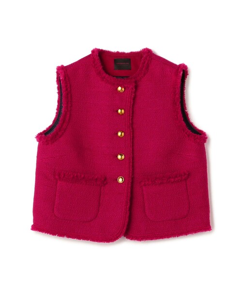 TOMORROWLAND / トゥモローランド スパンコールヘリンボーン フロン