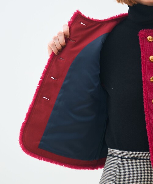 ブークレーファンシー クルーネックジレ ブークレーファンシー クルーネックジレ｜トゥモローランド 公式通販