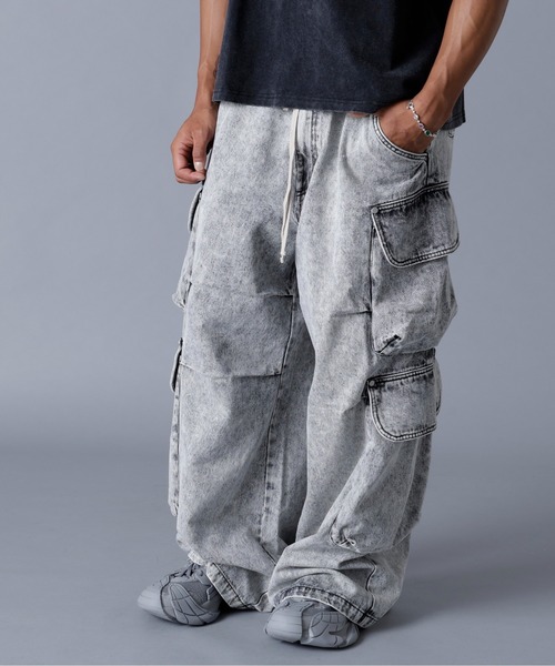 DankeSchon/ダンケシェーン/12OZ CHEMICAL DENIM CARGO（デニムパンツ
