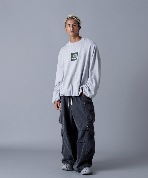 DANKE SCHON(ダンケシェーン)の「DankeSchon/ダンケシェーン/12OZ CHEMICAL DENIM CARGO(デニムパンツ・メンズ・ブラック/グレー・S/M/L)」の12枚目の写真