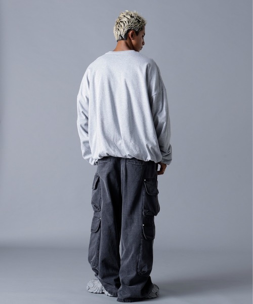 DANKE SCHON(ダンケシェーン)の「DankeSchon/ダンケシェーン/12OZ CHEMICAL DENIM CARGO(デニムパンツ・メンズ・ブラック/グレー・S/M/L)」の15枚目の写真