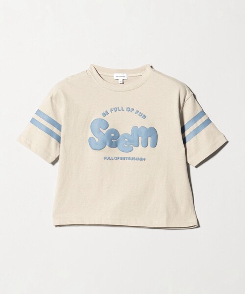 green label relaxing（グリーンレーベルリラクシング）の「テンジク ロゴプリント Tシャツ / キッズ  100cm-130cm（Tシャツ/カットソー・キッズ・ナチュラル/ライム/ネイビー・120cm/130cm/100cm/110cm）」の15枚目の写真