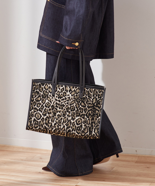 hime様売約済みA VACATION BOX ゼブラトート　トゥモローランド セール】 【別注】A VACATION BOX ゼブラトート （トートバッグ