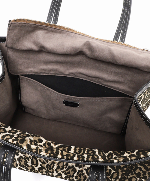 A VACATION(アヴァケーション)の「《別注》【A VACATION】CLUB BAG L KHAKI LEO:トートバッグ(トートバッグ・レディース・その他7・FREE)」の14枚目の写真