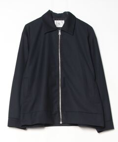 GALERIE VIE シェイプメモリーウェザー タックヘムブルゾン GALERIE VIE シェイプメモリーウェザー タックヘムブルゾン