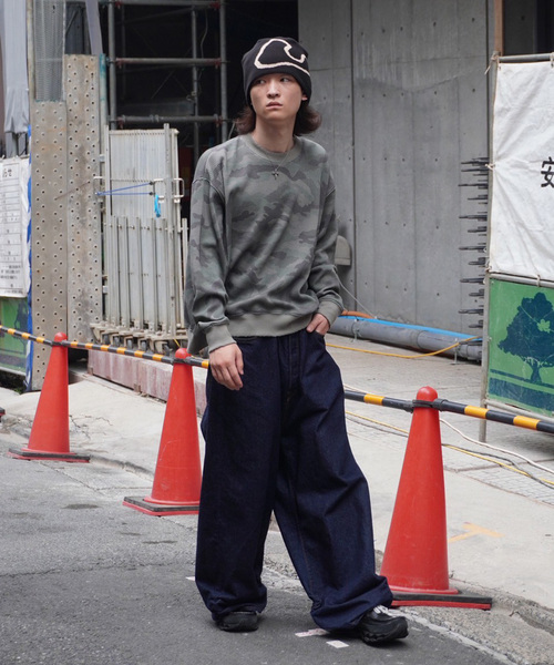 SCREEN STARS(スクリーンスターズ)の「SCREEN STARS 別注 グラインダーワッフル L/S / Screen Stars EX Grinded Waffle L/S(Tシャツ/カットソー・メンズ・アイボリー/ブラック/グレー・LARGE/MEDIUM)」の7枚目の写真