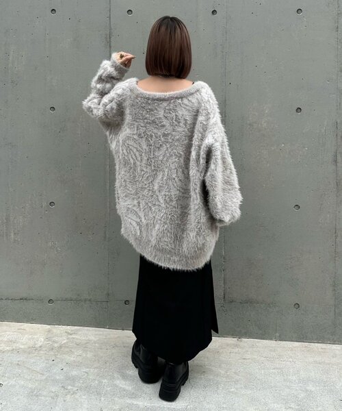 Mavie..7（メヴィセットゥ）の「【Mavie..7】マーブルニット