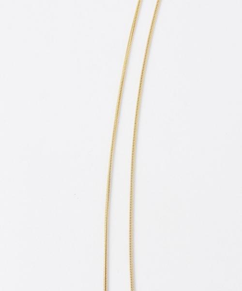 SHIPS(シップス)の「2連カーブネックレス(ネックレス・レディース・ゴールド/シルバー・ONE SIZE)」の3枚目の写真