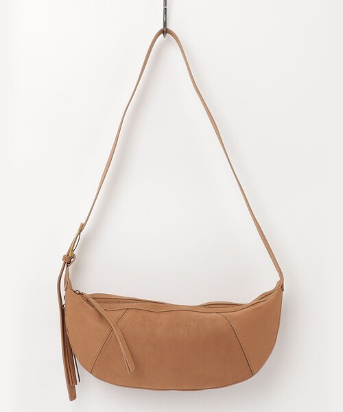 fredy emue（フレディエミュ）の「スエードラウンドショルダーバッグ（ショルダーバッグ・レディース・オリーブ/キャメル・FREE）」の8枚目の写真