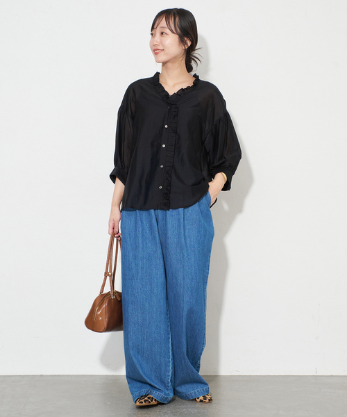 CHRISTIAN VILLA(クリスチャンヴィラ)の「CHRISTIAN VILLA/クリスチャン ヴィラ ロングハンドルバッグ 6282(ショルダーバッグ・レディース・ブラウン/ベージュ・FREE)」の9枚目の写真