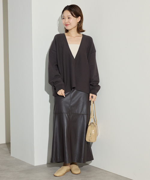 CHRISTIAN VILLA(クリスチャンヴィラ)の「CHRISTIAN VILLA/クリスチャン ヴィラ ロングハンドルバッグ 6282(ショルダーバッグ・レディース・ブラウン/ベージュ・FREE)」の8枚目の写真