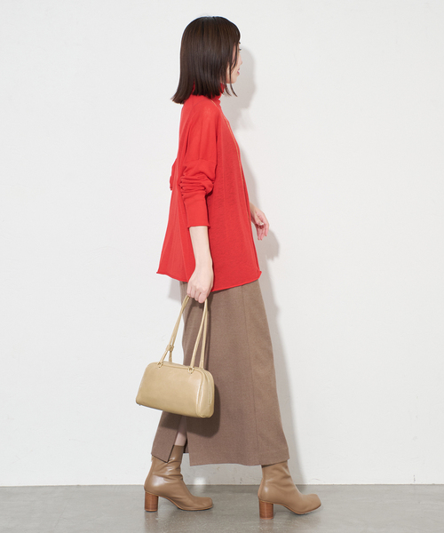 CHRISTIAN VILLA(クリスチャンヴィラ)の「CHRISTIAN VILLA/クリスチャン ヴィラ ロングハンドルバッグ 6282(ショルダーバッグ・レディース・ブラウン/ベージュ・FREE)」の11枚目の写真