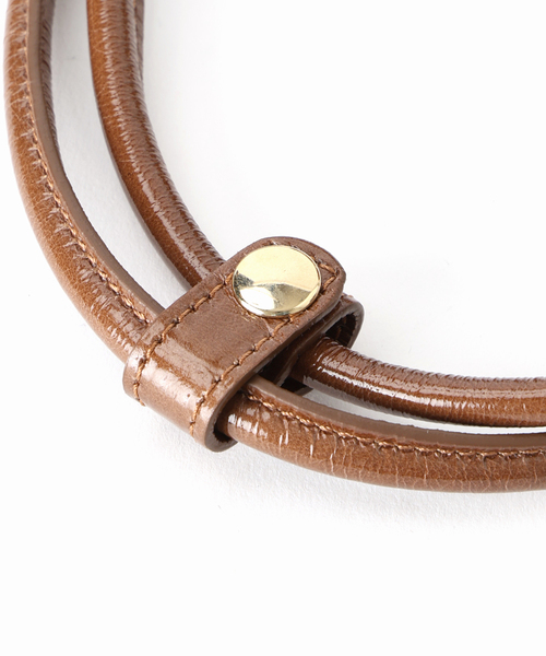 CHRISTIAN VILLA(クリスチャンヴィラ)の「CHRISTIAN VILLA/クリスチャン ヴィラ ロングハンドルバッグ 6282(ショルダーバッグ・レディース・ブラウン/ベージュ・FREE)」の18枚目の写真